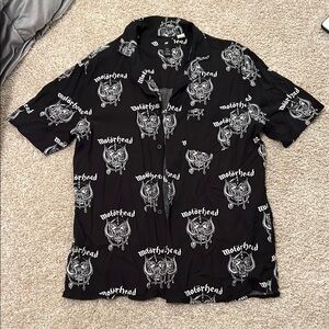 Black Graphic Men's Shirt